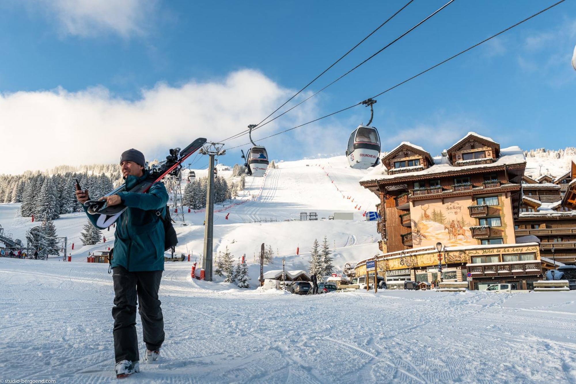 Hotel De La Loze Courchevel Eksteriør billede